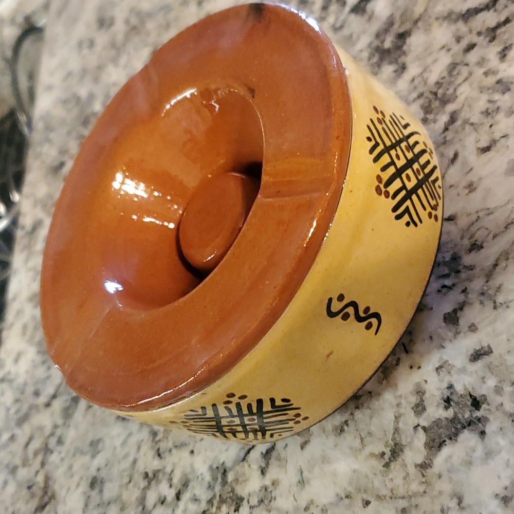 Brand new Moroccan hand made ashtray